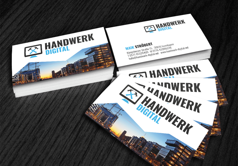 Handwerk Digital Visitenkarten